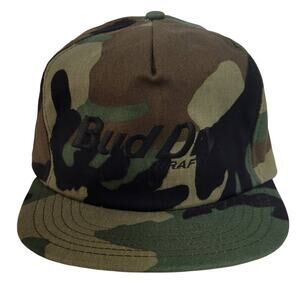 Vintage Bud Dry Draft Camo Hat